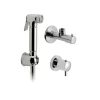 Vado Luxury Brass Shattaf Kit with Hose, Wall Bracket, Concealed Thermostatic Valve & Angle Valve