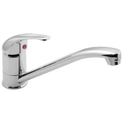 Vado Matrix Single Lever Kitchen Sink Mono Mixer with Swivel Spout