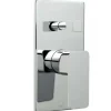 Vado Phase Manual Single Lever Concealed Shower Valve with Diverter