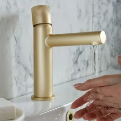 Vado Safari Cold Start Leverless Mono Basin Mixer Tap with Optional Universal Basin Waste