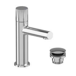 Vado Safari Cold Start Leverless Mono Basin Mixer Tap with Optional Universal Basin Waste