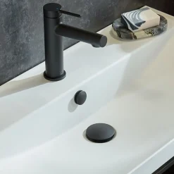 Vado Safari Cold Start Single Lever Mono Basin Mixer Tap with Optional Universal Basin Waste