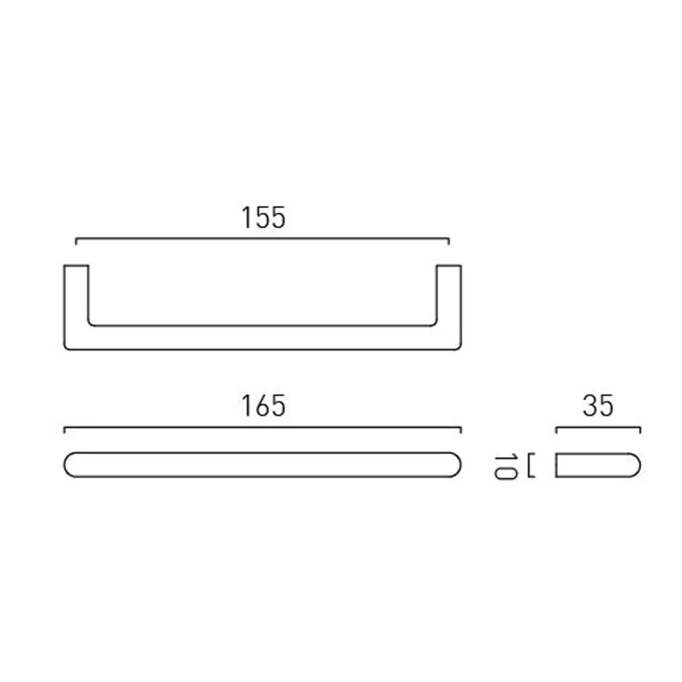 Vado Safari D Bar Furniture Handle