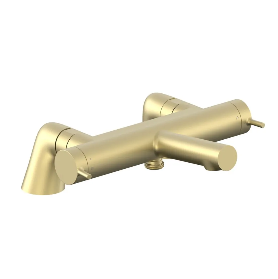 Vado Safari Exposed Thermostatic Deck Mounted Bath Shower Mixer Tap