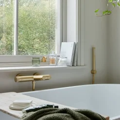Vado Safari Exposed Thermostatic Leverless Wall Mounted Bath Shower Mixer Tap