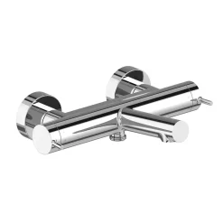 Vado Safari Exposed Thermostatic Wall Mounted Bath Shower Mixer Tap