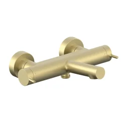 Vado Safari Exposed Thermostatic Wall Mounted Bath Shower Mixer Tap