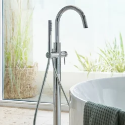 Vado Safari Freestanding Bath Shower Mixer Tap