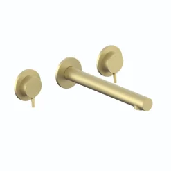 Vado Safari 3 Hole Wall Mounted Basin Mixer Tap