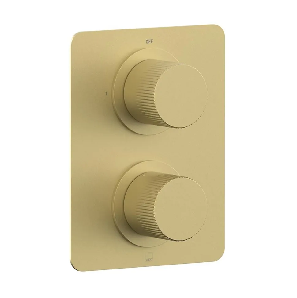 Vado Safari Leverless 1 Outlet Concealed Thermostatic Shower Valve