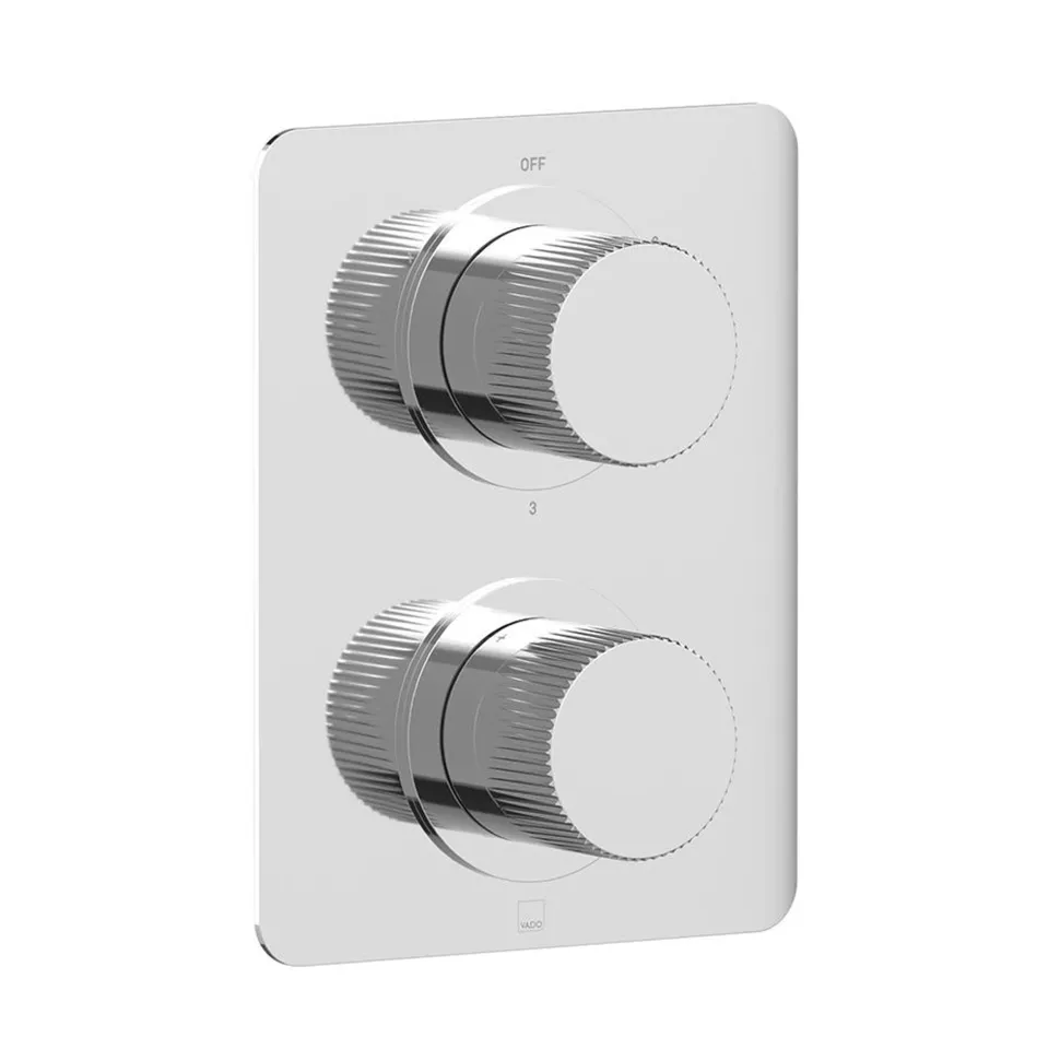 Vado Safari Leverless 3 Outlet Concealed Thermostatic Shower Valve