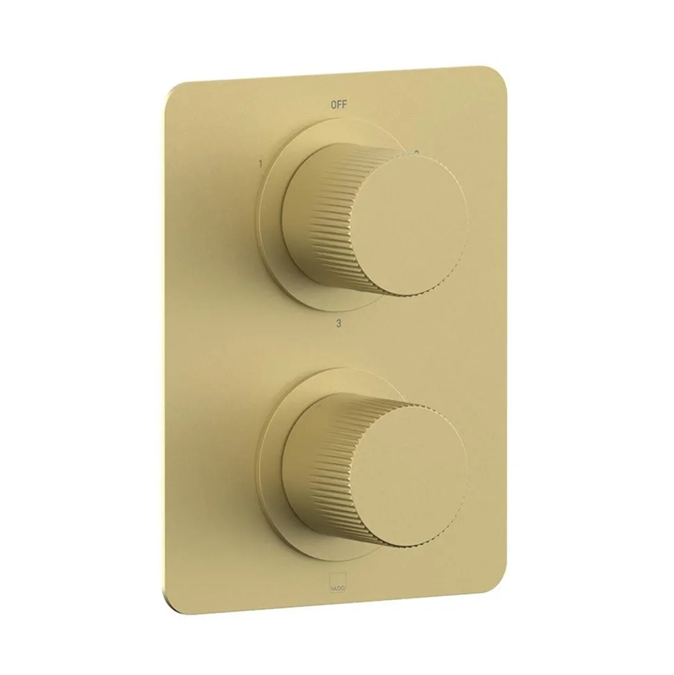 Vado Safari Leverless 3 Outlet Concealed Thermostatic Shower Valve