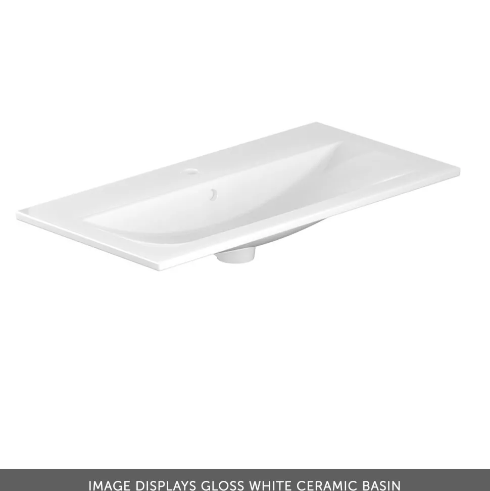 Vado Safari 800mm Fluted Floorstanding Vanity Unit & Basin