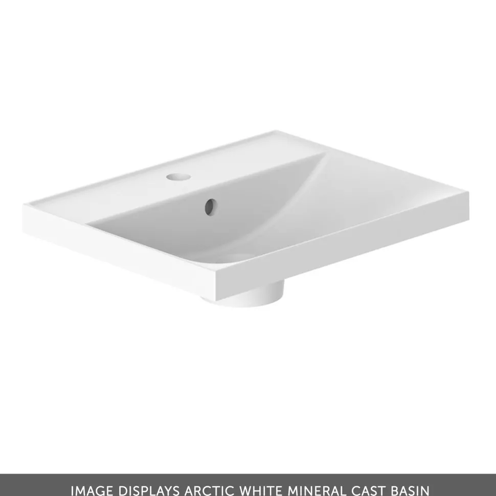 Vado Safari 500mm Fluted Floorstanding Vanity Unit & Basin