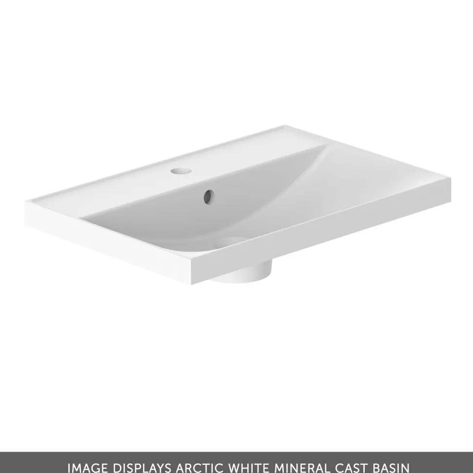 Vado Safari 600mm Fluted Floorstanding Vanity Unit & Basin