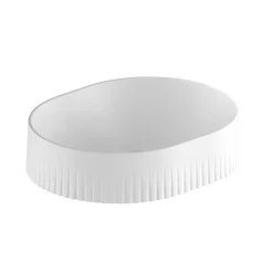 Vado Safari Oval Fluted Countertop Basin