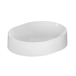 Vado Safari Oval Fluted Countertop Basin