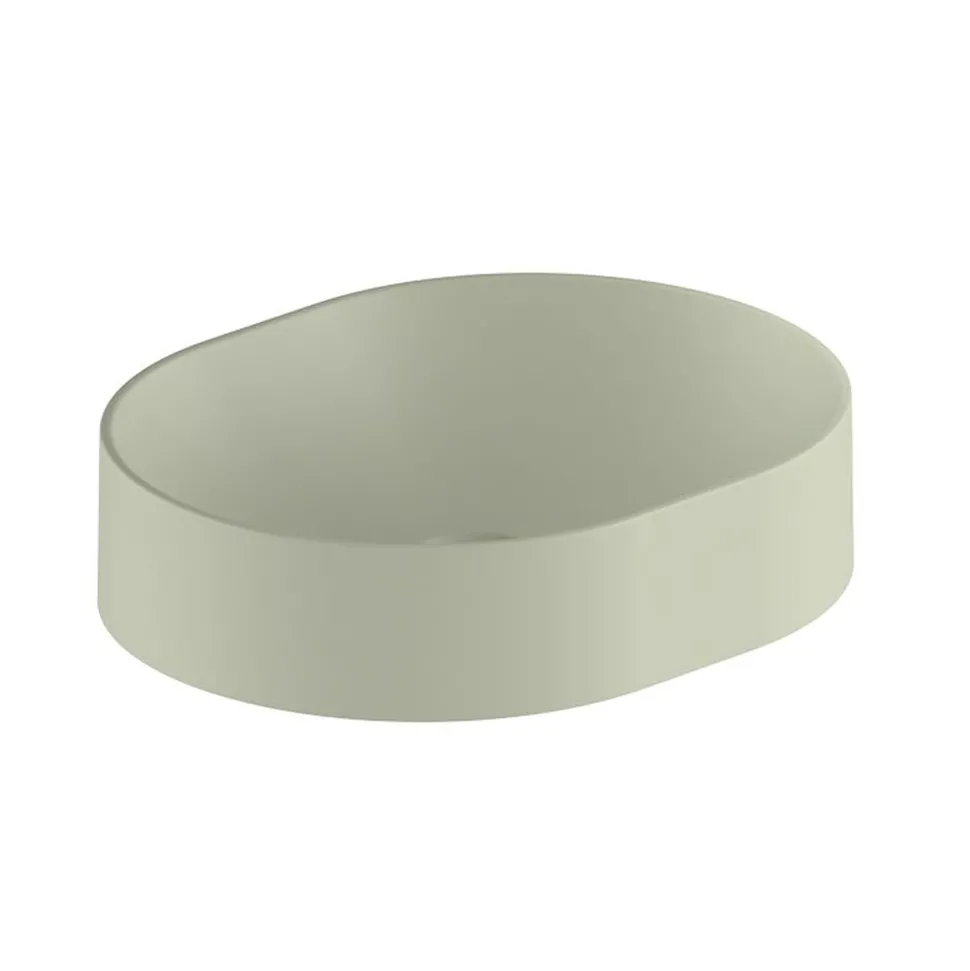 Vado Safari Oval Smooth Countertop Basin