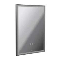 Vado Safari Rectangular Illuminated Mirror with Demister Pad & Colour Change LEDs