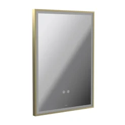 Vado Safari Rectangular Illuminated Mirror with Demister Pad & Colour Change LEDs