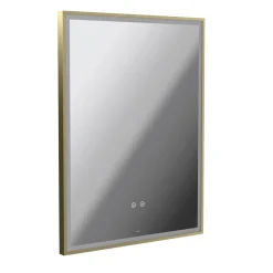 Vado Safari Rectangular Illuminated Mirror with Demister Pad & Colour Change LEDs