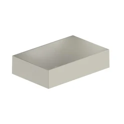Vado Safari Rectangular Smooth Countertop Basin
