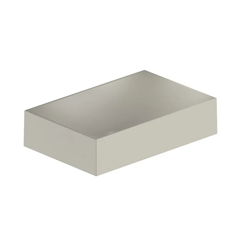 Vado Safari Rectangular Smooth Countertop Basin
