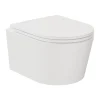 Vado Safari Round Wall Hung Toilet & Soft Close Slimline Seat - Matt Finish