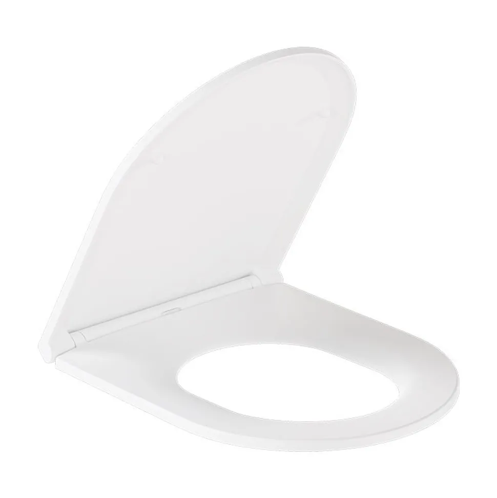 Vado Safari Slimline Soft Close Round Toilet Seat for Wall Hung Toilet