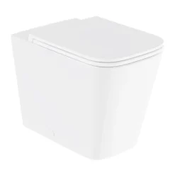 Vado Safari Square Back to Wall Toilet & Soft Close Slimline Seat