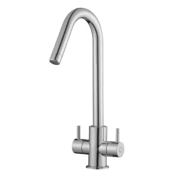 Vado Sky Twin Lever Monobloc Kitchen Sink Mixer