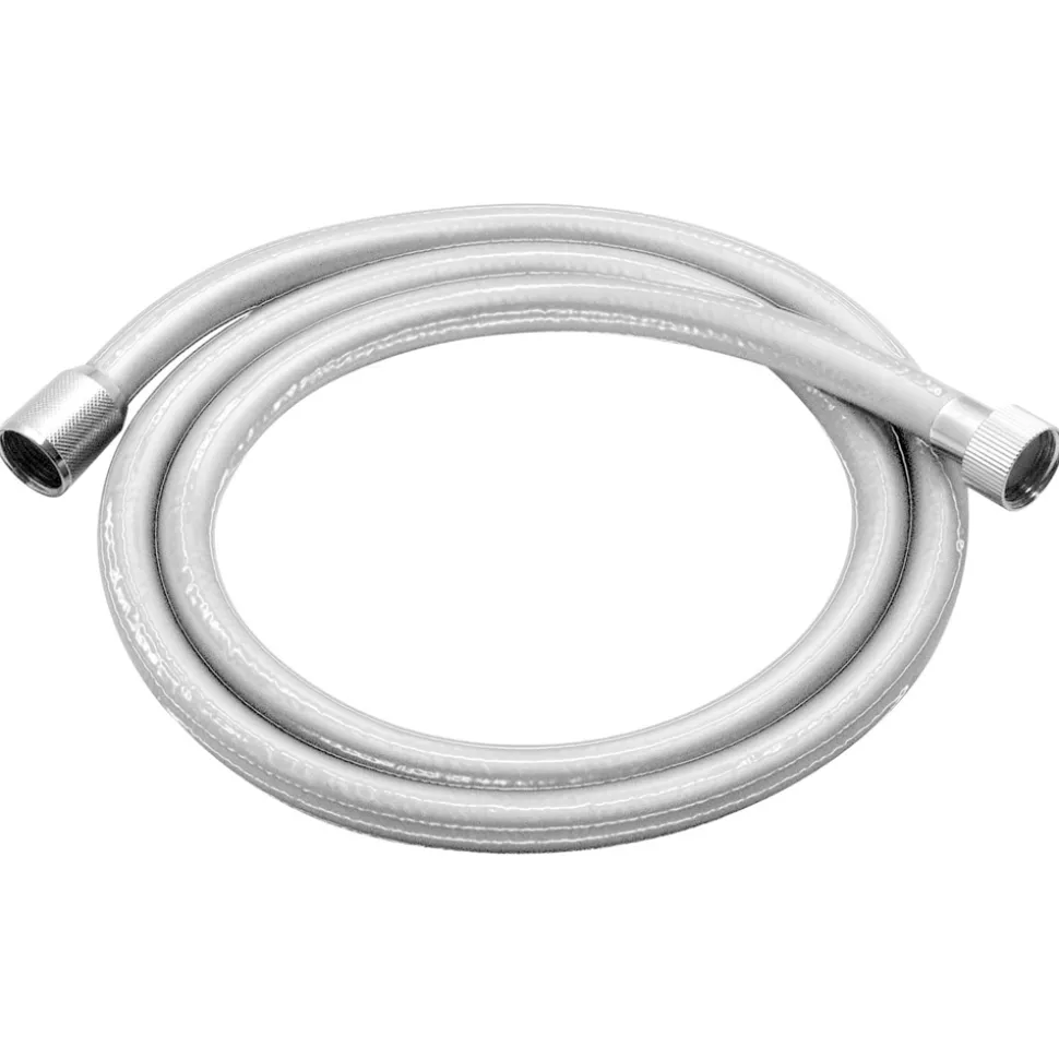 Vado Smoothflex Anti-Twist Silver Hose 1/2" x 1/2" Conical 150cm