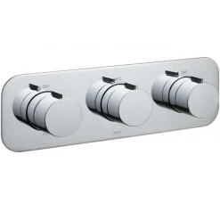 Vado Tablet Altitude Horizontal 3 Outlet Concealed Thermostatic Shower Valve
