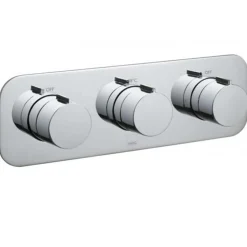 Vado Tablet Altitude Horizontal 2 Outlet Concealed Thermostatic Shower Valve