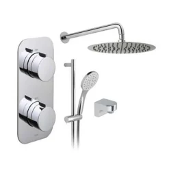 Vado Tablet Altitude 2 Outlet Concealed Thermostatic Shower Valve Package