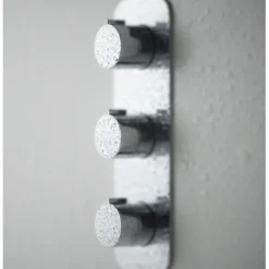Vado Tablet Altitude Vertical 3 Outlet Concealed Thermostatic Shower Valve