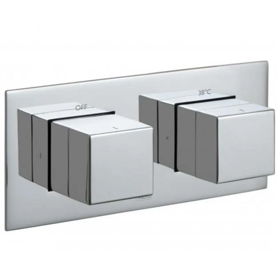 Vado Tablet Notion 2 Outlet Concealed Thermostatic Shower Valve