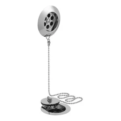 Vado Universal Traditional Bath Plug & Chain Waste - Chrome