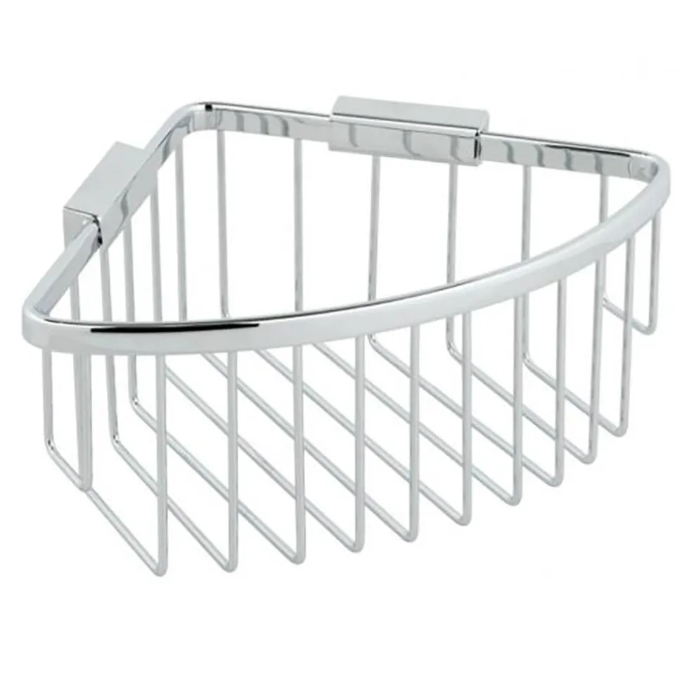 Vado Wall Mounted Large Triangular Corner Basket