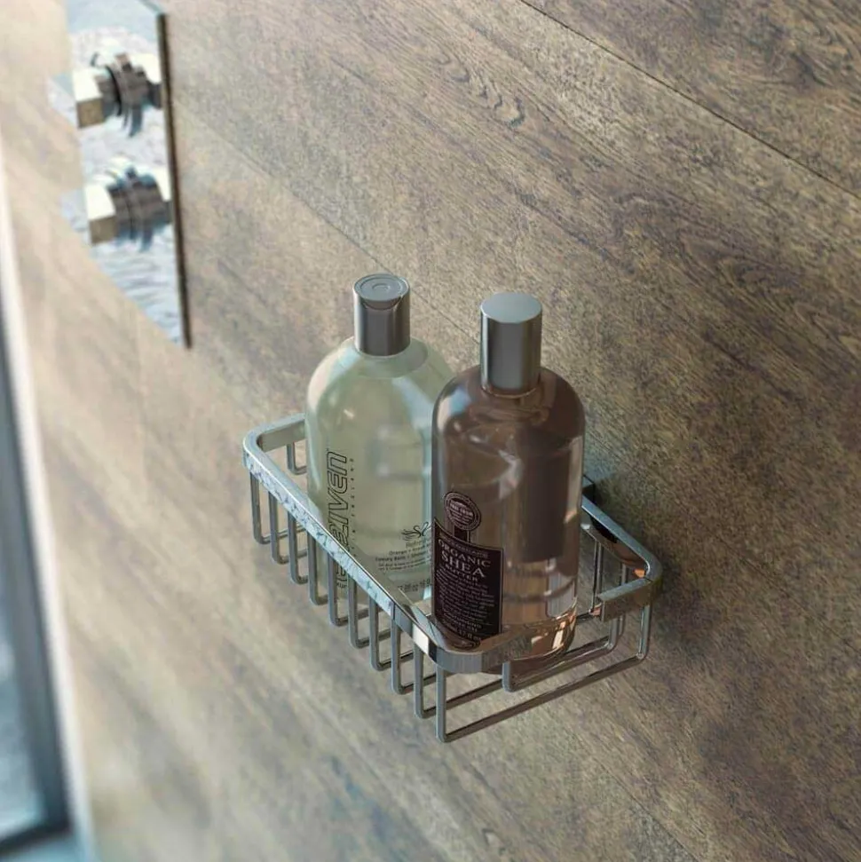 Vado Wall Mounted Medium Rectangular Deep Basket