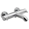 Vado Zoo Wall Mounted Exposed Thermostatic Bath Shower Mixer without Shower Kit
