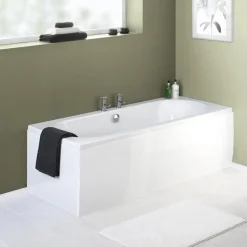 Vellamo Acrylic Gloss White Bath End Panel - 700 or 800mm