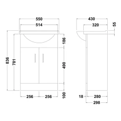 Vellamo Alpine Complete Bathroom Suite