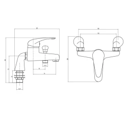 Vellamo Alpine Complete Bathroom Suite