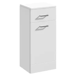 Vellamo Alpine 350mm White Laundry Basket