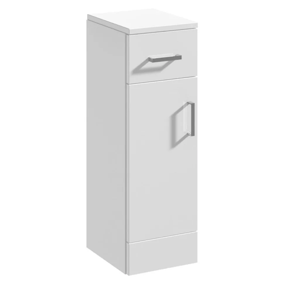 Vellamo Alpine 250mm White Storage Cupboard