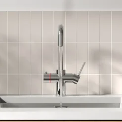 Vellamo Altair 3-in-1 Instant Boiling Water Tap with Boiler & Filter