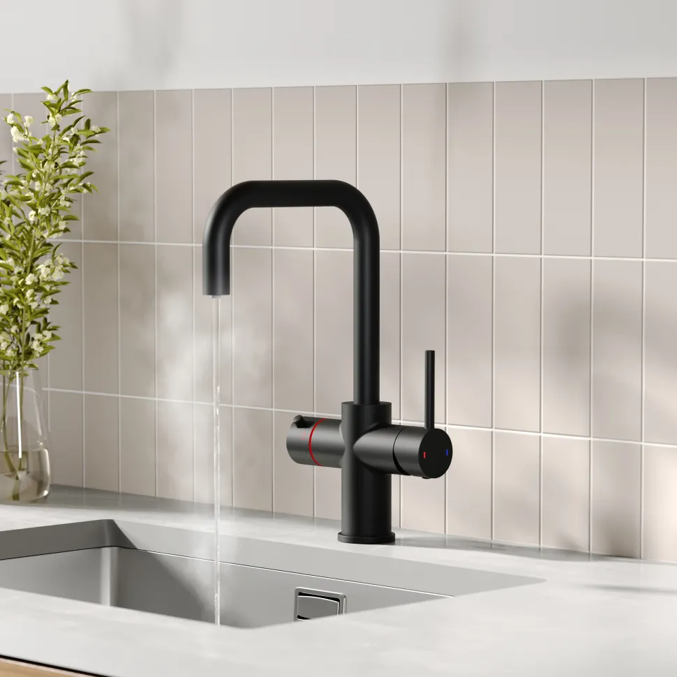 Vellamo Altair 3-in-1 Instant Boiling Water Tap with Boiler & Filter