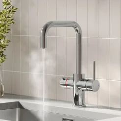 Vellamo Altair 3-in-1 Instant Boiling Water Tap with Boiler & Filter