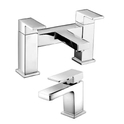Vellamo Aspire Basin Mixer & Bath Filler Pack
